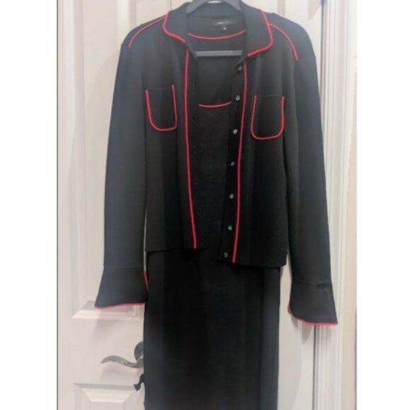 BCBG-MAXAZARIA two-piece knit midi-dress and jacket - Picture 1 of 9